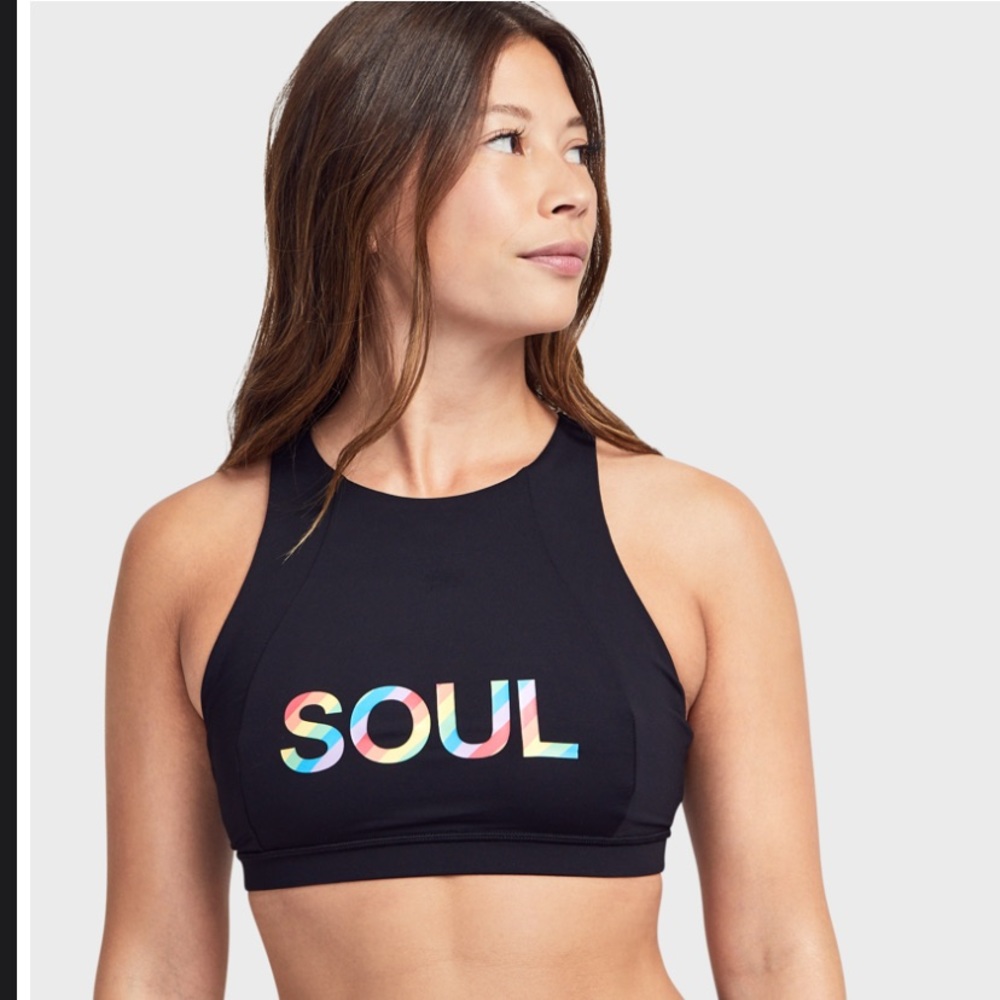 NWT lululemon x soulcycle Free to Be sports bra 6